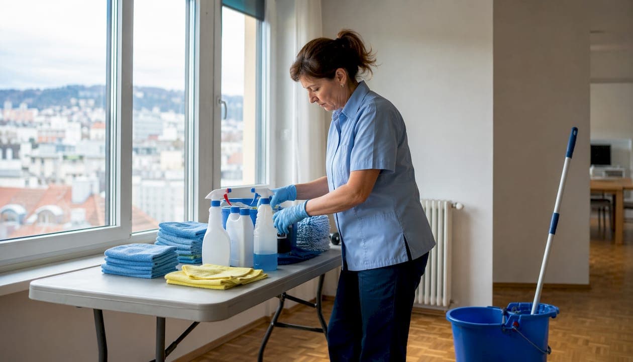 Nettoyage fin de bail à Lausanne : checklist et prestataires