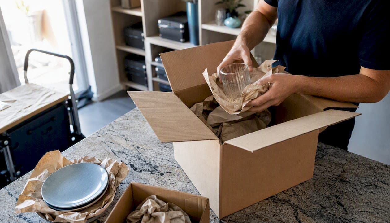 Fourniture de cartons déménagement : ce que couvre vraiment le service complet
