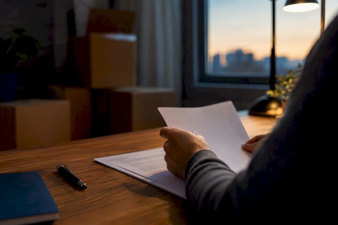 Contrat de déménagement : ce qu'il faut vérifier avant de signer