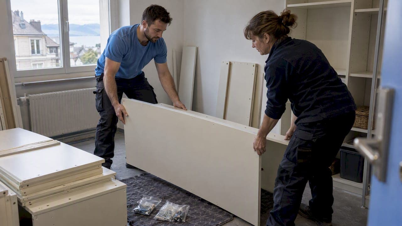 Démontage meubles déménagement : que faut-il démonter et comment s'organiser ?