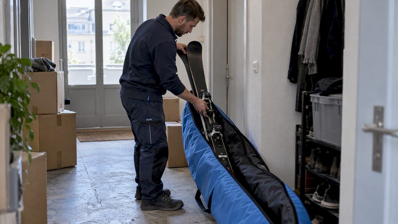 Emballage des skis pour un déménagement : la méthode complète