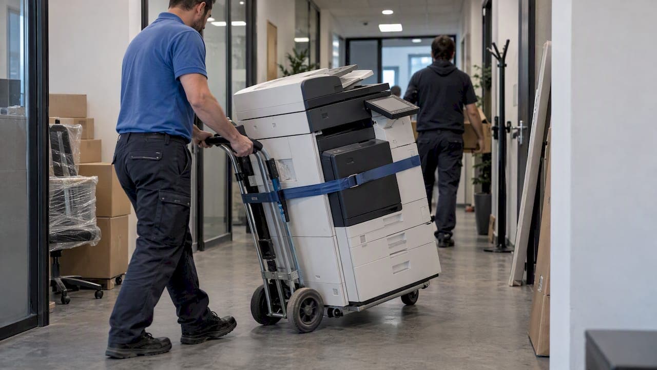 Transfert d'imprimante pro lors d'un déménagement