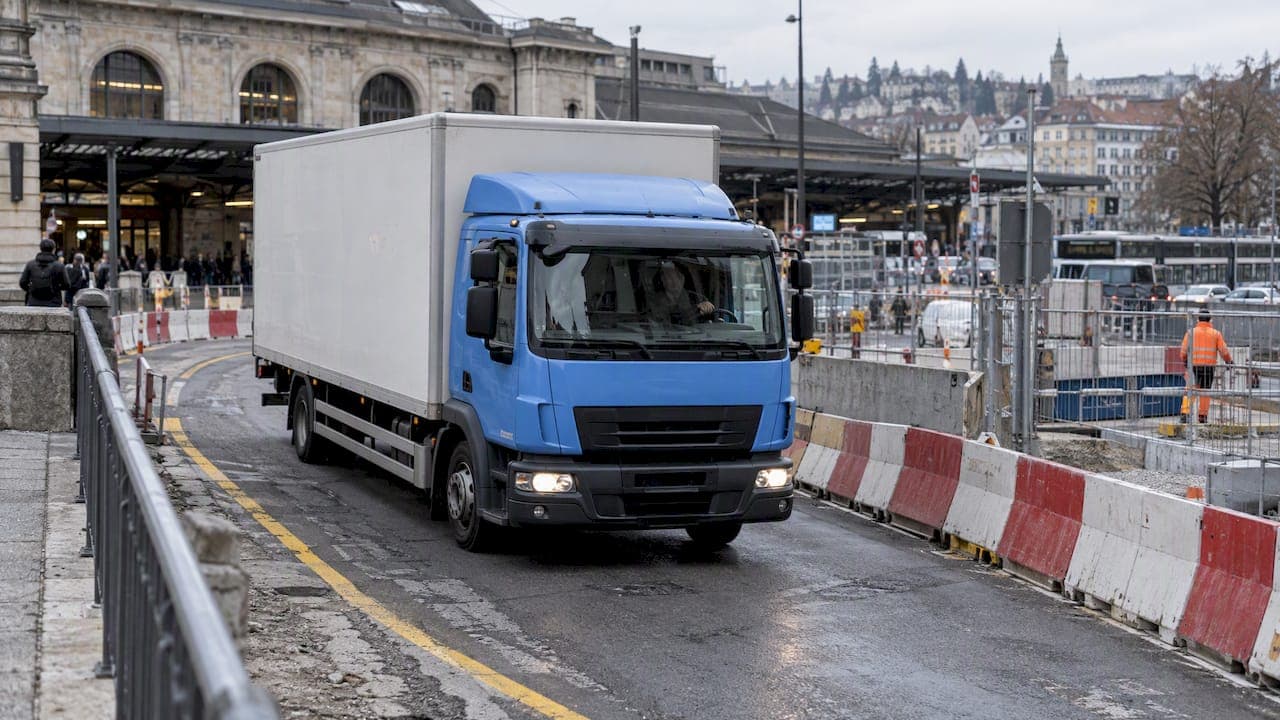 Itinéraires camion à Lausanne : préparer le trajet d'un déménagement