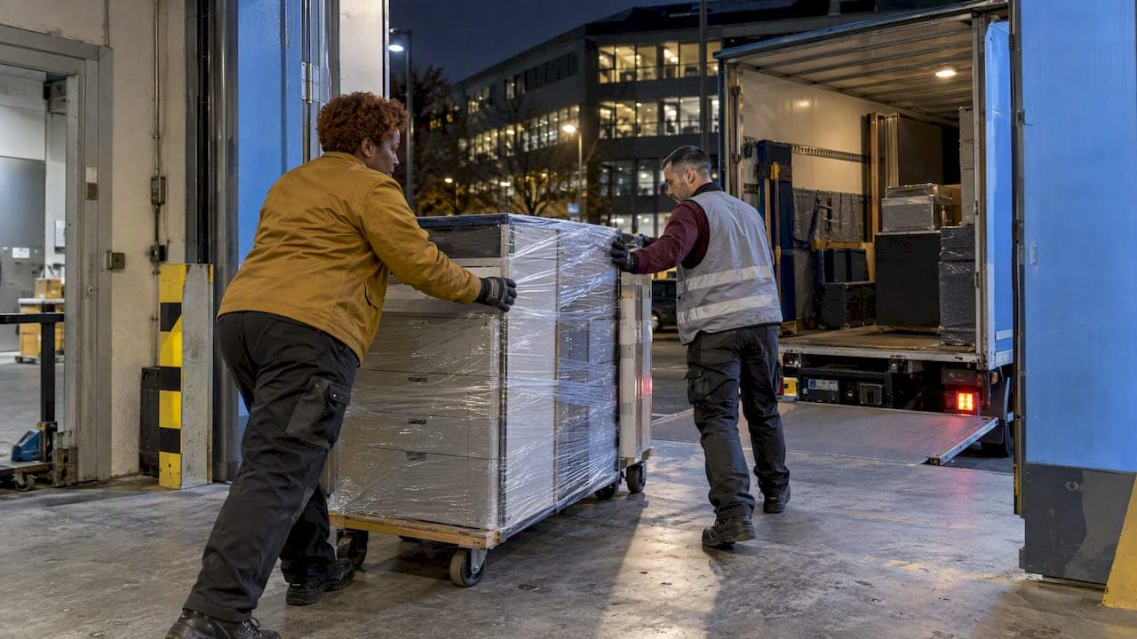 Déménagement de nuit pour une entreprise : règles et méthode